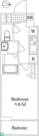 AZEST立石Iの物件間取画像